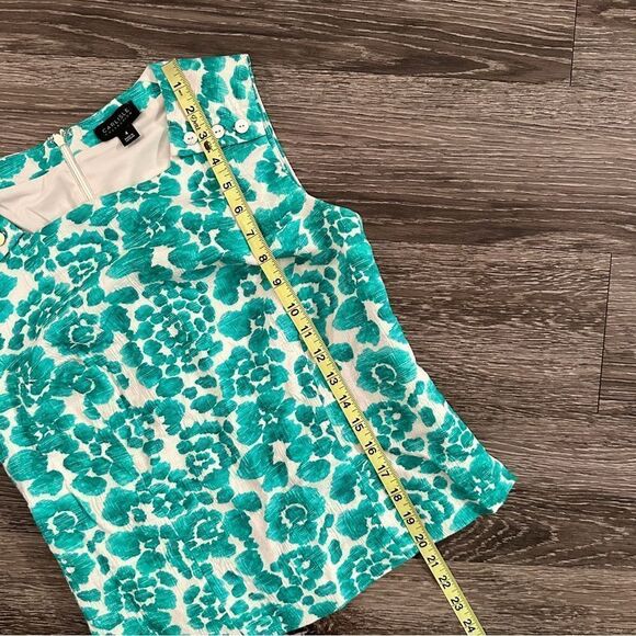 Carlisle Collection Meadow Plisse Jacquared Pants and Top Set - Picture 10 of 11